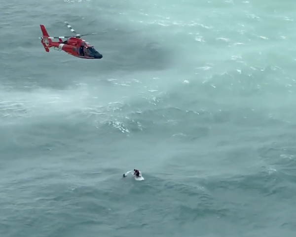 Coast Guard rescues sailor in Gulf of Mexico